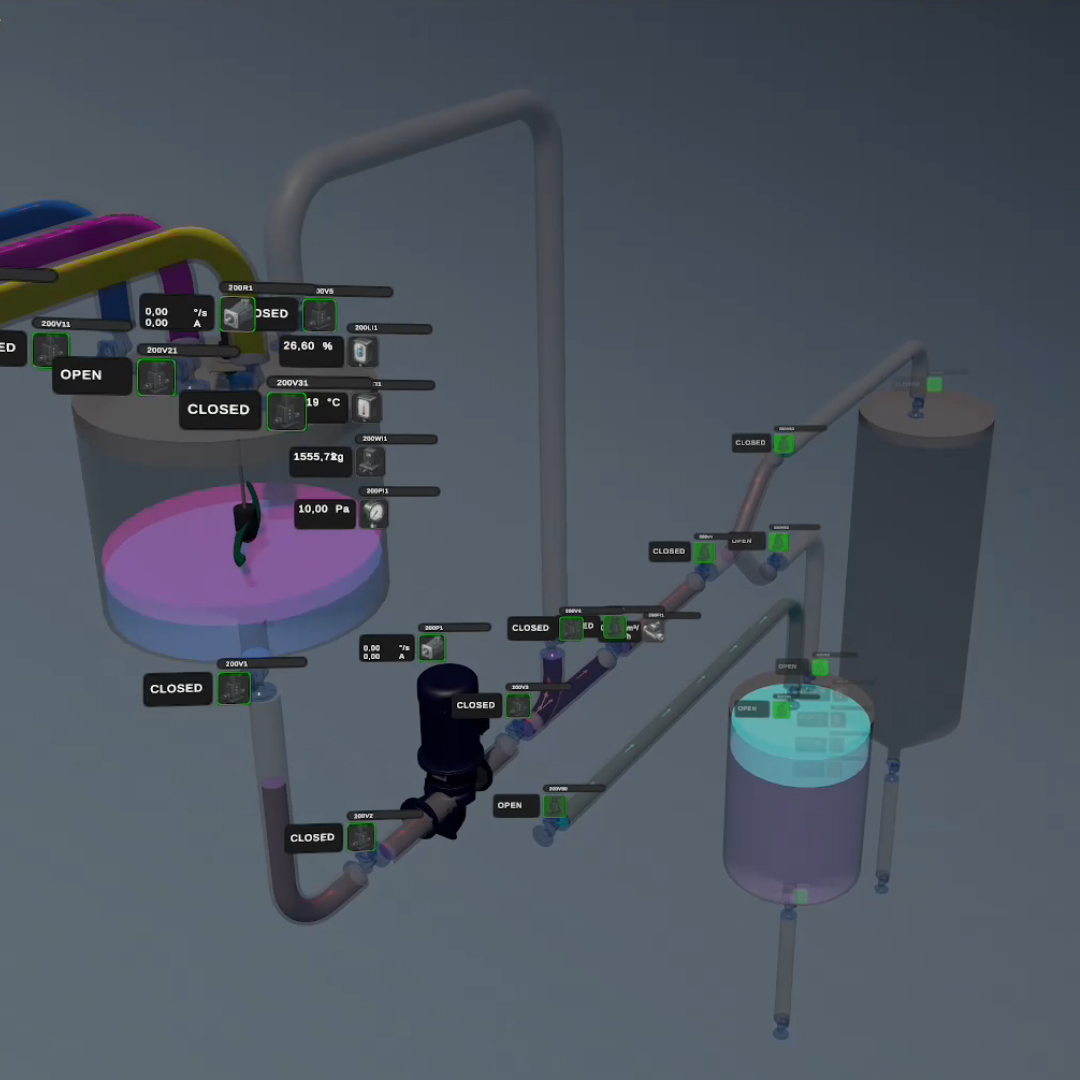 Kostenlose NexaTwin Demo Füllstandsystem (Liquide Prozesse) mit SPS-Schnittstelle: Siemens & Rockwell jetzt testen | NexaSwift
