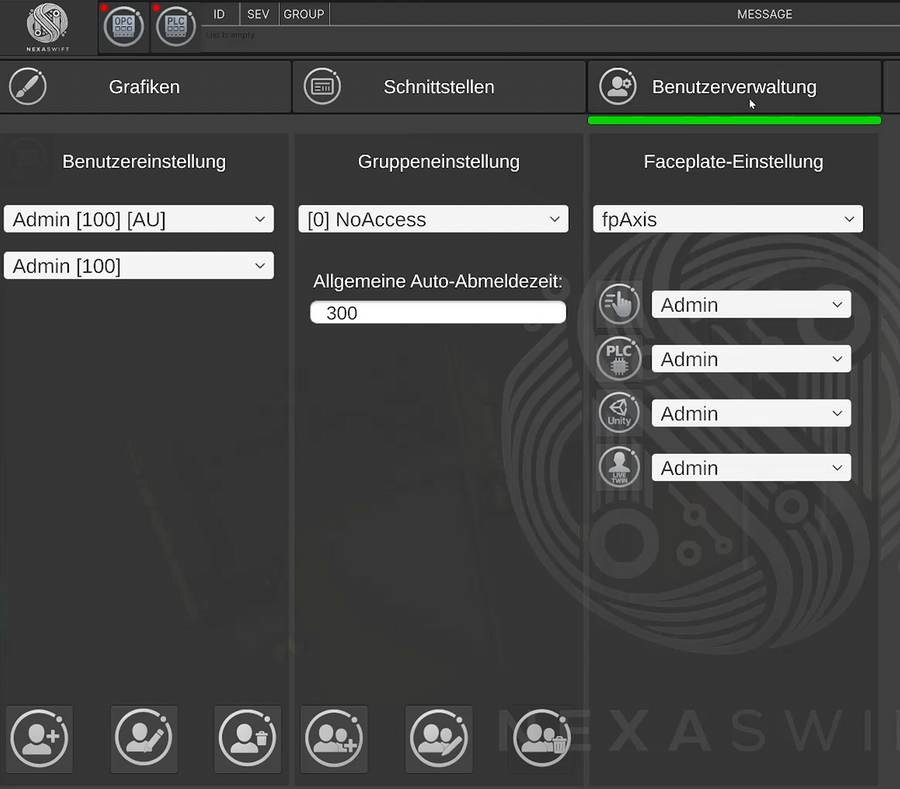 Reporting system, user and prescription management