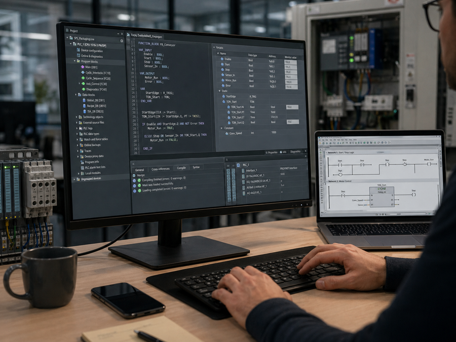 Uniform software structure and clear naming conventions