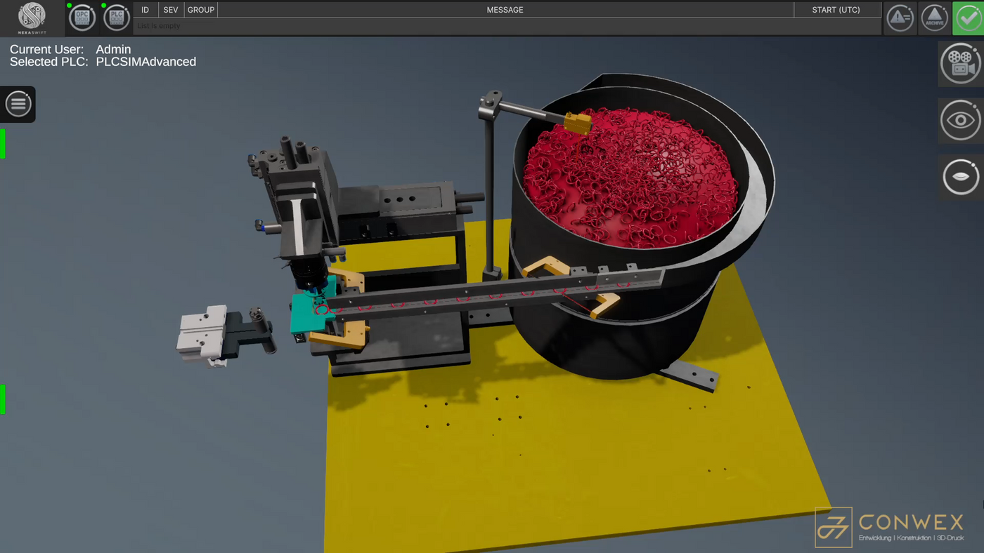 Surveying system – Digital Twin (NexaTwin) | Simulation & Validation | NexaSwift