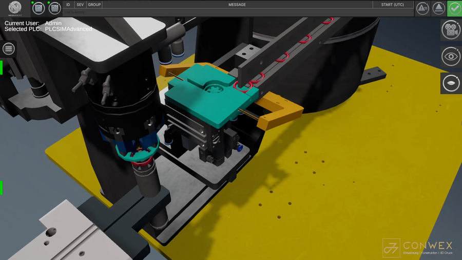 Surveying system – Digital Twin (NexaTwin) | Simulation & Validation | NexaSwift