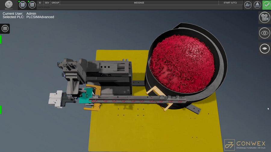 Surveying system – Digital Twin (NexaTwin) | Simulation & Validation | NexaSwift