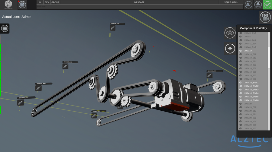 Verladestation Digitaler Zwilling | NexaTwin Simulation & Validierung